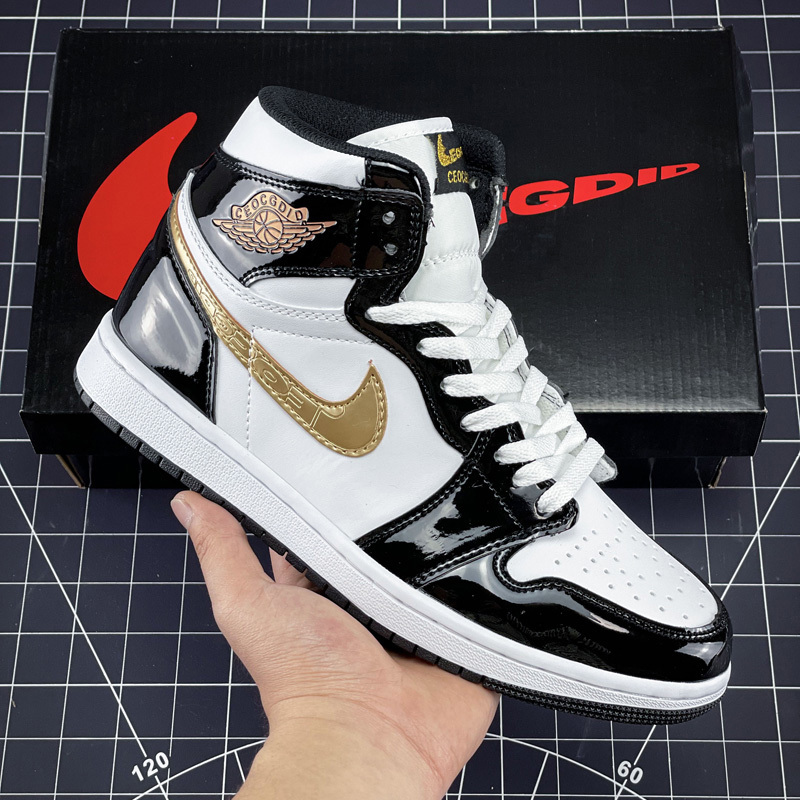 Autumn New Style Putian Aj Men's High-Top Shoes, Black and Gold Aj1, Smoke Gray Casual Sports Shoes, Women's High-Top Sneakers Autumn New Style Putian Aj Men's High-Top Shoes, Black and Gold Aj1, Smoke Gray Casual Sports Shoes, Women's High-Top Sneakers