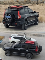 Great Wall Haval H5 modified special stainless steel load-carrying roof frame luggage rack non-destructive installation