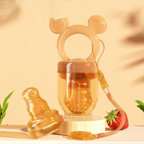 Shixis new baby fruit food supplement bite bag fruit and vegetable fun baby juice artifact bite and play teether grinder