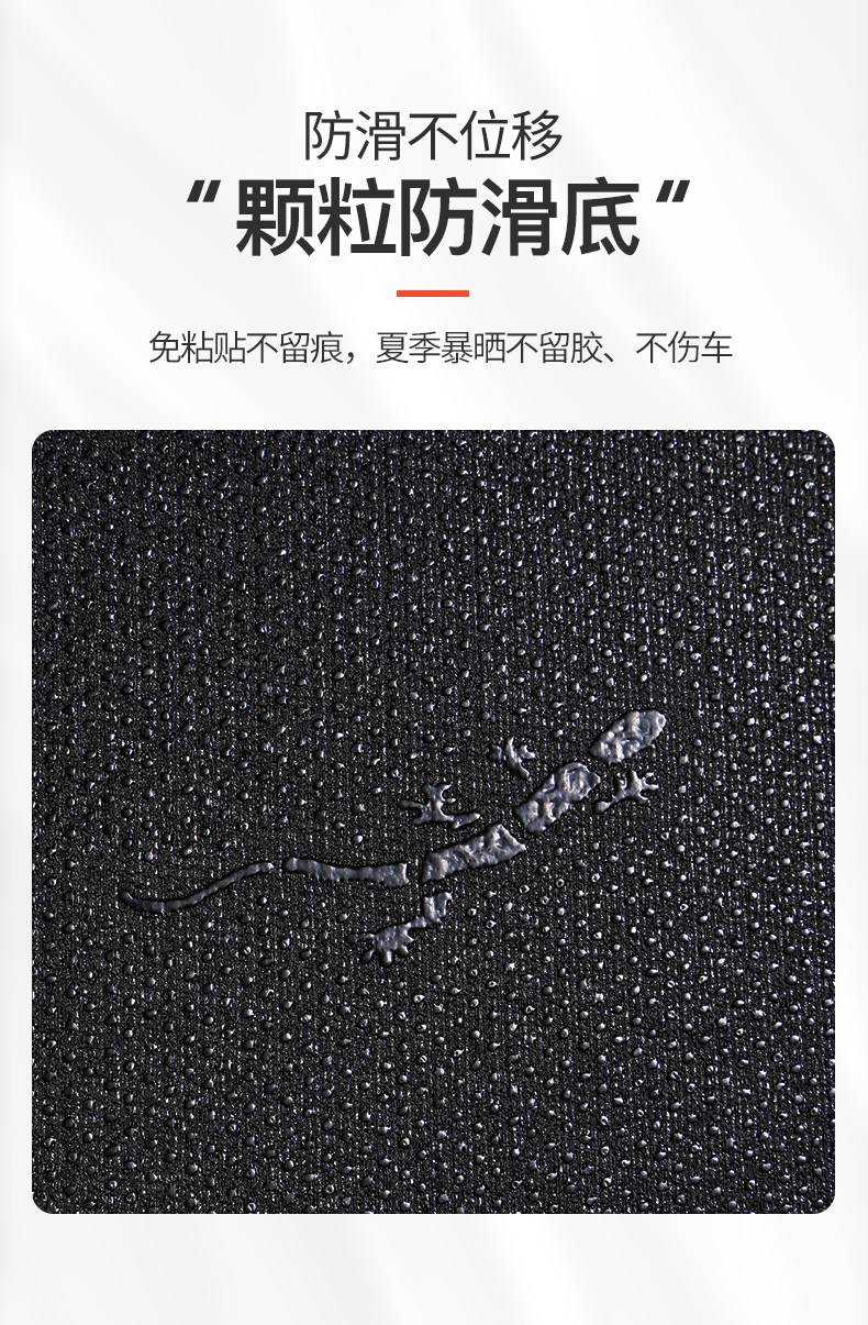 Suitable for 6 Audi Q5L Front Dashboard Center Console Leather Sun Protection Mat, Car Modification Decorative Heat Insulation Sunshade Mat
