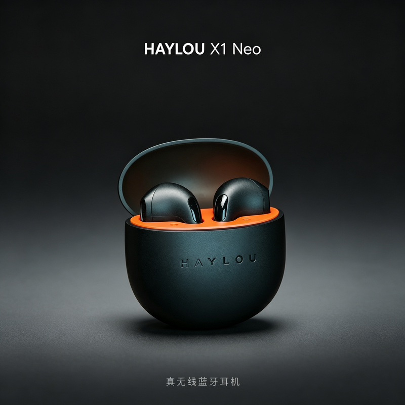 Haylou/Heylou X1 Neo Wireless Bluetooth Earphones Semi-In-Ear Sports Compact Mini Call Earbuds Haylou/Heylou X1 Neo Wireless Bluetooth Earphones Semi-In-Ear Sports Compact Mini Call Earbuds