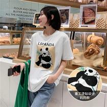 High-end Chen Dazhus different parent-child summer suit fashionable cute and personalized two pieces for mother and child.