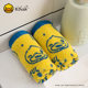 B.Duck little yellow duck pure cotton children's towel 100% cotton small square towel set