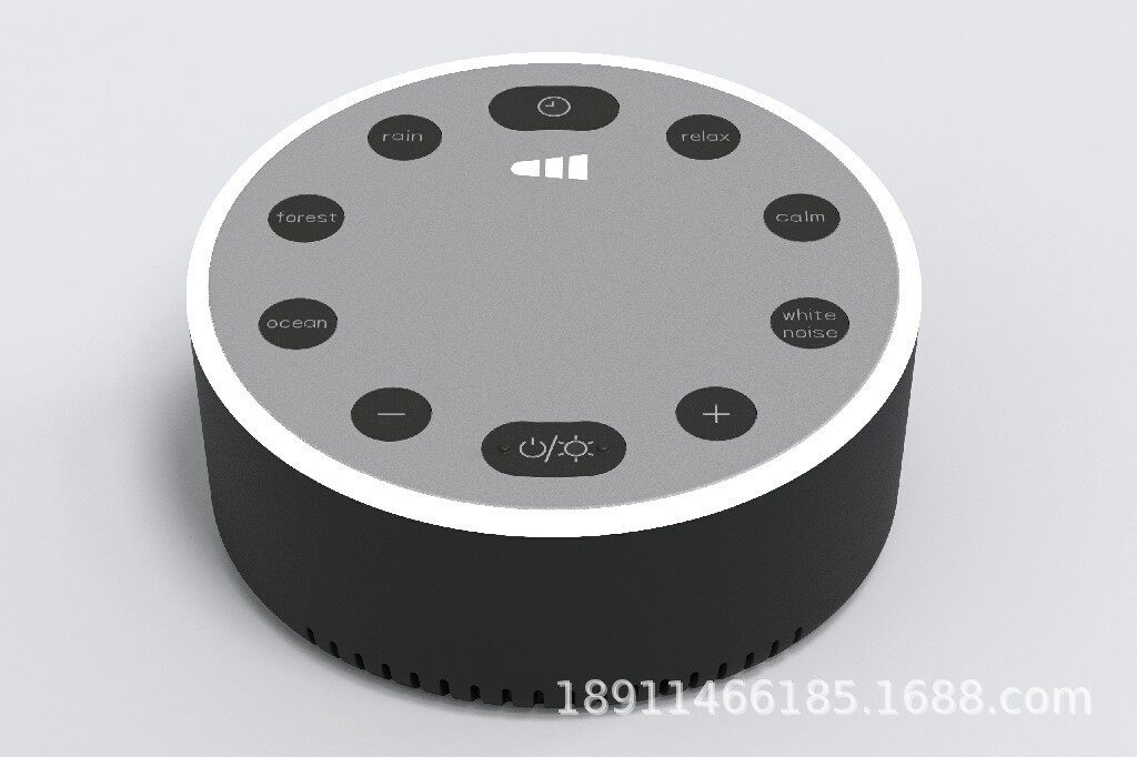 Сон инструмент 跨境白噪音睡眠仪白噪音助眠安睡调节心情情绪呼吸灯音乐智能音箱 No brand