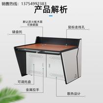 Monitoring console triple double custom computer room command center console platform table 5-link dispatching desk