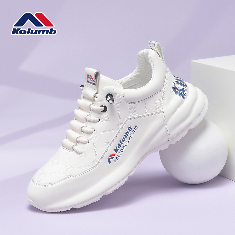 Kolumb Women's Shoes 2026 Summer New Genuine Leather Sneakers White Casual Shoes for Women Columbus Women's Shoes Kolumb Women's Shoes 2026 Summer New Genuine Leather Sneakers White Casual Shoes for Women Columbus Women's Shoes