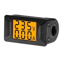 Multi-functional Battery Monitors Meter for 12V 24V 48V Car