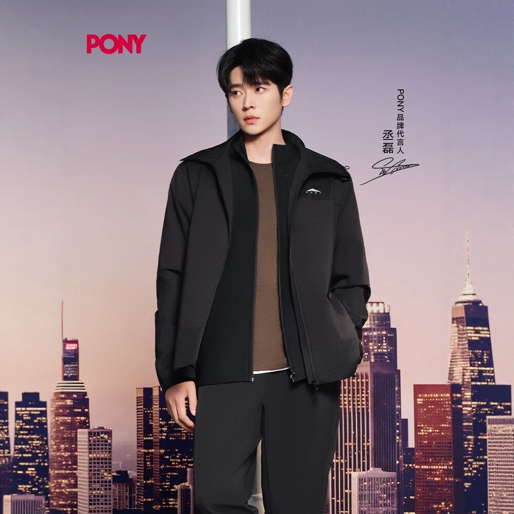 【丞磊同款】PONY26新款男女款亲肤短袖