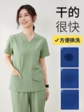 Эластичная быстросохнущая тонкая летняя униформа врача для работы