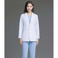 Элитный белый халат, короткий лонгслив