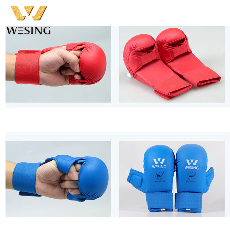 9th Mountain karate Boxing Gloves WKF certified adult children professional competition training for protection without thumb gloves-Taobao