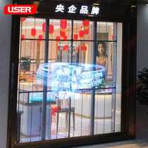 Transparent Led Screen Indoor Glass Curtain Wall window Screen Ice screen Self-luminous double-sided display advertising big screen