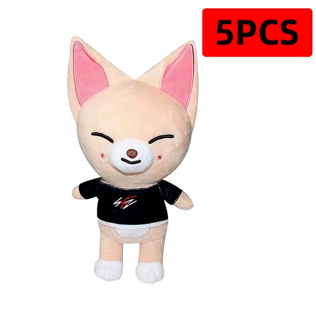 Часы 20 см с задним механизмом OOP LUSH TOYS Stray Kids Карманное плюшевое животное Stray Kids плюс
