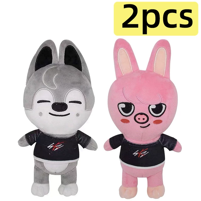Часы 20 см с задним механизмом OOP LUSH TOYS Stray Kids Карманное плюшевое животное Stray Kids плюс