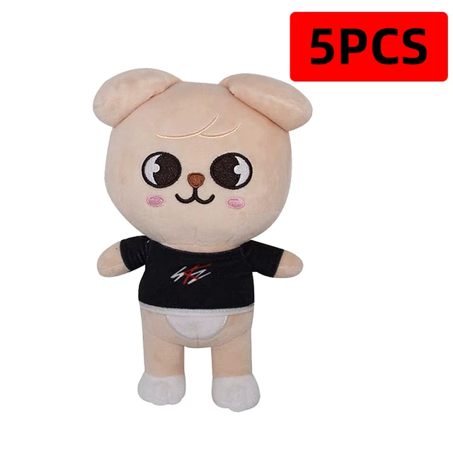 Часы 20 см с задним механизмом OOP LUSH TOYS Stray Kids Карманное плюшевое животное Stray Kids плюс