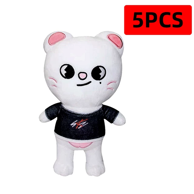 Часы 20 см с задним механизмом OOP LUSH TOYS Stray Kids Карманное плюшевое животное Stray Kids плюс