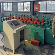 Fully automatic CNC multi-wheel straightening machine Large steel bar straightening equipment Round steel straight thread straightening machine