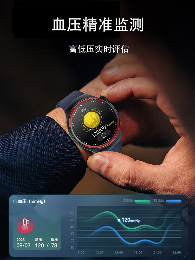 [Industry Expert] Kpep's New Non-Invasive Blood Glucose Watch with Alipay Offline Payment, Nfc Access Control, Multifunctional Blood Pressure, Heart Rate, and Blood Oxygen Pressure Monitoring