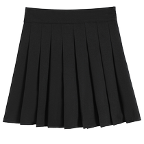 Gray pleated skirt womens skirt summer 2023 new small jk short skirt high waist slimming a-line skirt
