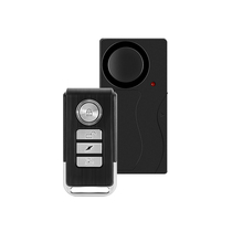 Free-to-install wireless remote control bike burglar alarm electric motorcycle electric bottle car home shock detector