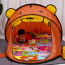 Childrens tent indoor and outdoor toy playhouse for boys and girls baby sleeping anti-mosquito folding small house ball pool gift