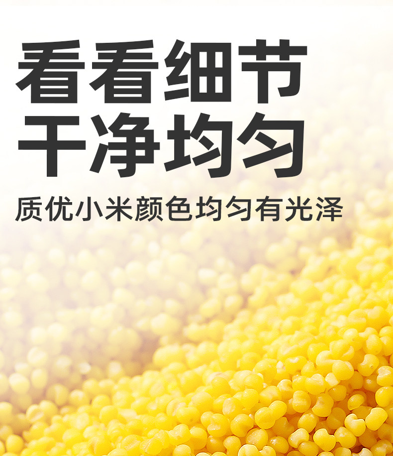 安享好物 安享S级小米-九月的诗有机 敖汉黄小米 国标 