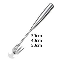 Uprooting Weeding Tool 4 Tines Portable Weeds Puller Tool