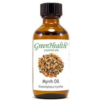 Myrrh Essential Oil – 2 fl oz (59 ml) Glass Bottle w Cap