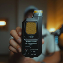 NITECORE BB2 air blower is a powerful electric air blower for cleaning digital camera lenses.