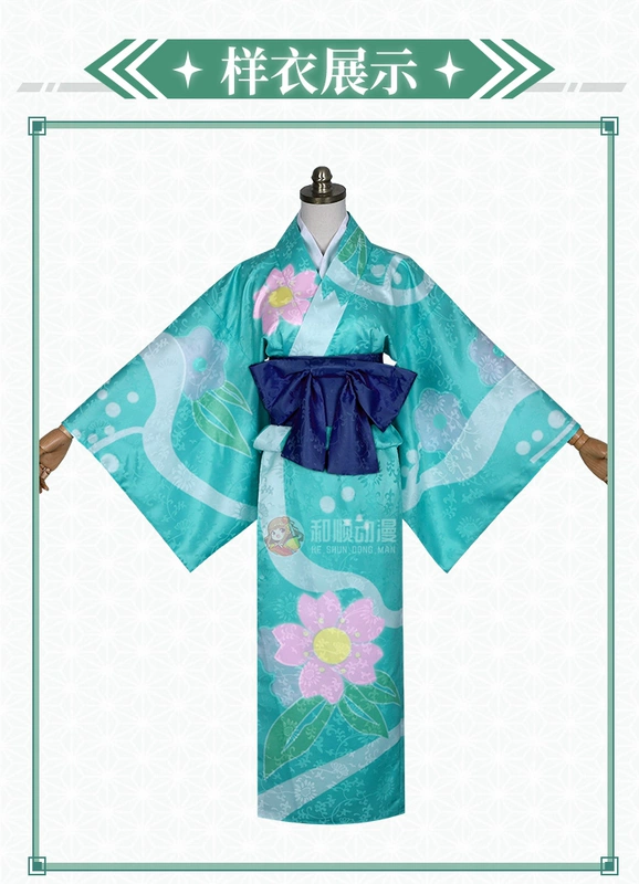 Kẻ giết quỷ gia tộc Heshun: Kimetsu no Yaiba cos trang phục du lịch Guo Chapter Flower Street Chapter Zenit Tanjiro Inosuke kimono cosplay nữ