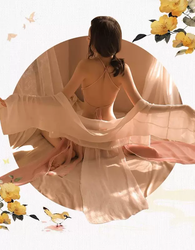 trang phục cổ trang nữ Phong cách ngủ nữ công chúa Hanfu phong cách cổ xưa siêu cổ tích gợi cảm áo ngủ cổ điển trang phục phi tần hoàng gia đồ ngủ đồ lót cung điện tâm trạng hán phục cổ trang nữ đồ cổ trang nữ