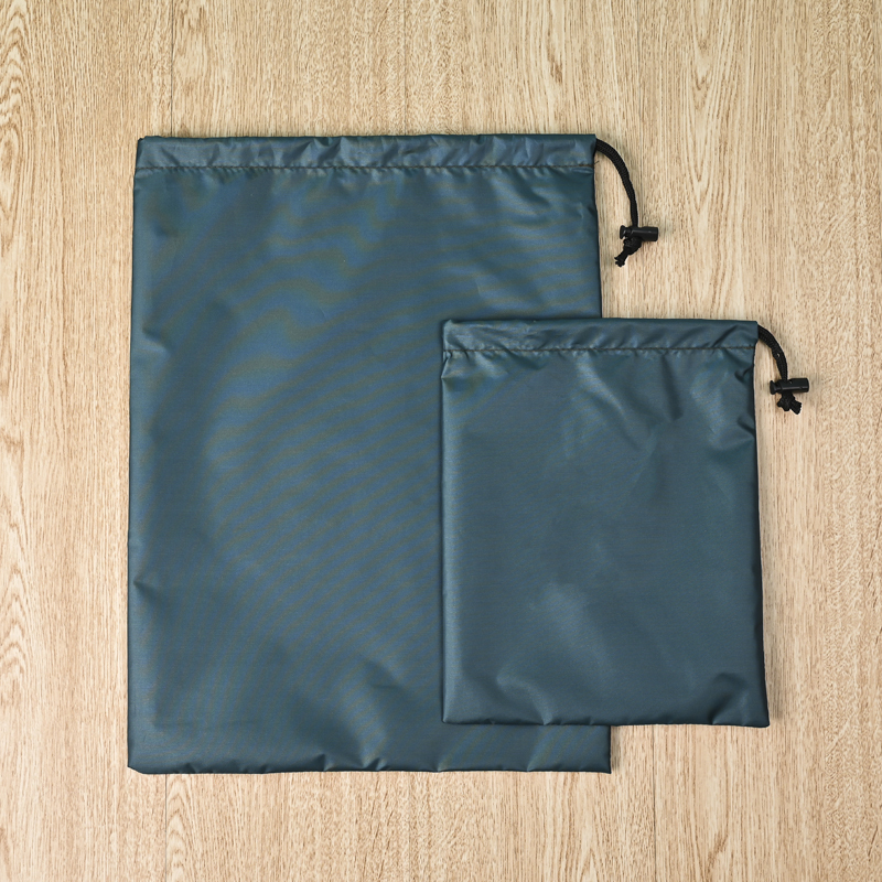 Silver-Coated Waterproof Drawstring Bag, Polyester Dustproof Drawstring Bag, Oxford Cloth Storage Bag, Shopping Bag, Organizer Bag