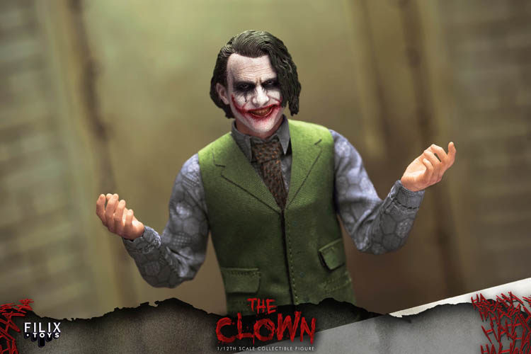 FILIX TOYS FX004 1/12 Batman Joker Heath Ledger 6