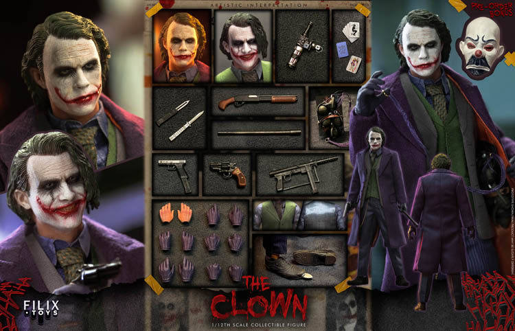 FILIX TOYS 1/12 ジョーカー フィギュア FX004 Filix Toys FX004 Joker 1/12スケール ジョーカー - メルカリ