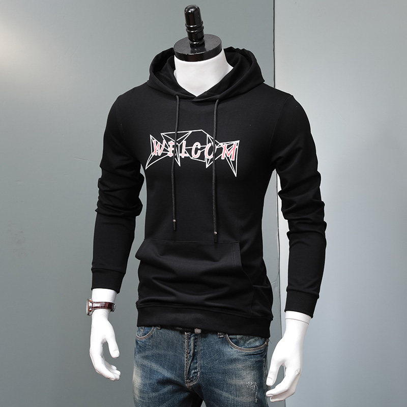 Jiacheng Bird Winter and Autumn New Thick Cotton T Men's Hoodie Tide Brand Korean Fashion Trend Men's Jacket Top