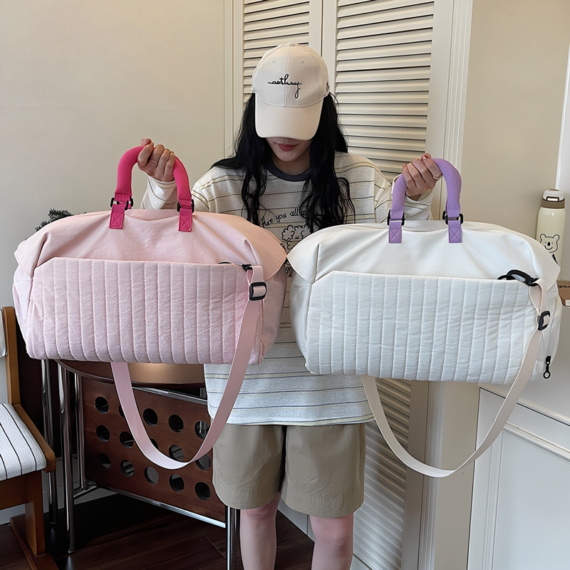 Short-Distance Travel Bag for Women, Lightweight Handbag, Large-Capacity Luggage Bag, Waterproof Business Trip Travel Luggage Bag, Fitness Bag for Men