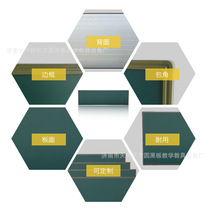 30-year manufacturer of flat magnetic blackboard school classroom teaching green board hanging blackboard large blackboard