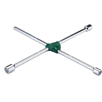(Purchased within members) Shida Cross Tire Wrench special for cars is a multifunctional tool for removing and replacing spare tires saving effort when changing tires.
