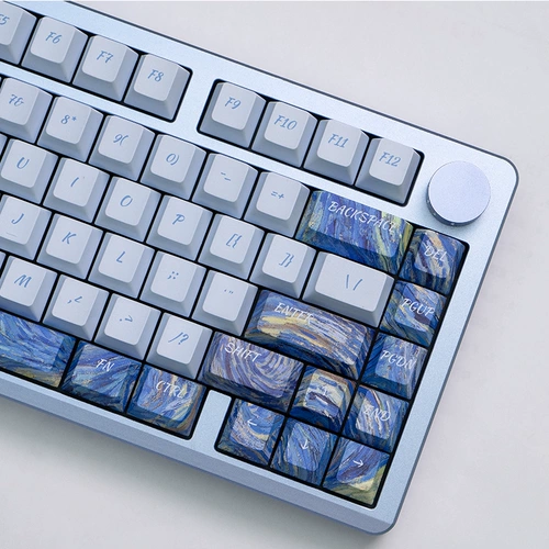 LEOBOG HI8 Mechanical Keyboard Kit Предоставлена ​​80 клавиш нагревание клавиши PBT Материал.