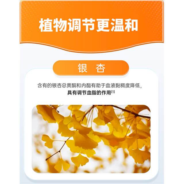 Ginkgo Leaf and Red Yeast Tablets Assist in Lowering Blood Lipids, Suitable for Middle-Aged and Elderly People with Higher Blood Lipid Levels, Genuine Official Product Kf