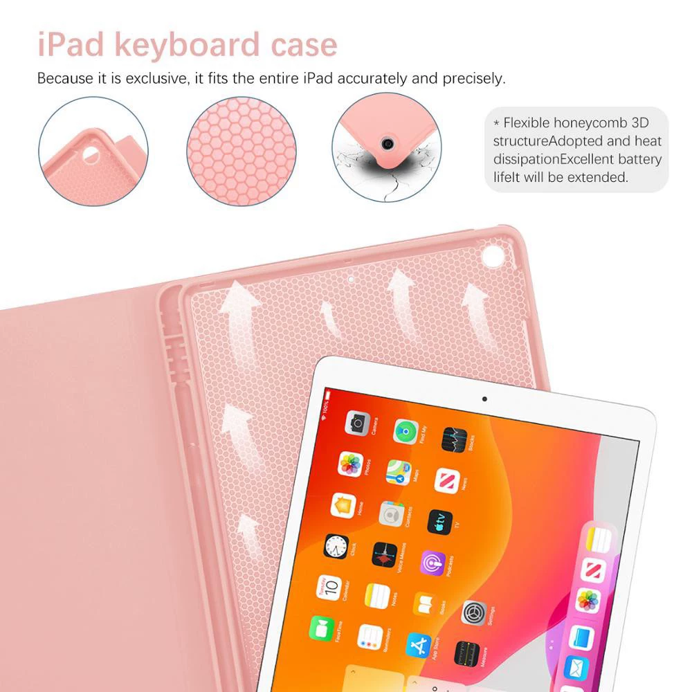 Кожух для клавиатуры для iPad 9-го поколения PRO11 Air3 Pro 105 7T Девятого поколения клавиатурный чехол