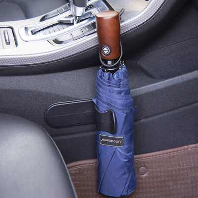 Adhesive car umbrella fixing bracket multifunction car home small hook hanging rack on-board containing shelf-Taobao