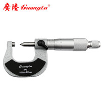 Wide land stainless steel electronic measuring scale digital display mechanical single pointed micrometer 0-2525-50 digital display