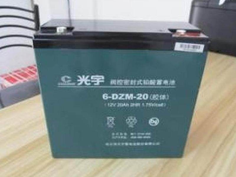 Light Woo Lead-acid Maintenance Storage Battery 6-GFM-20 Precision Instrument 12V20AH Fire Emergency Lighting Battery-Taobao