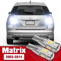 2pcs LED Accessories Reverse Light Bulb Lamp For Toyota Matr
