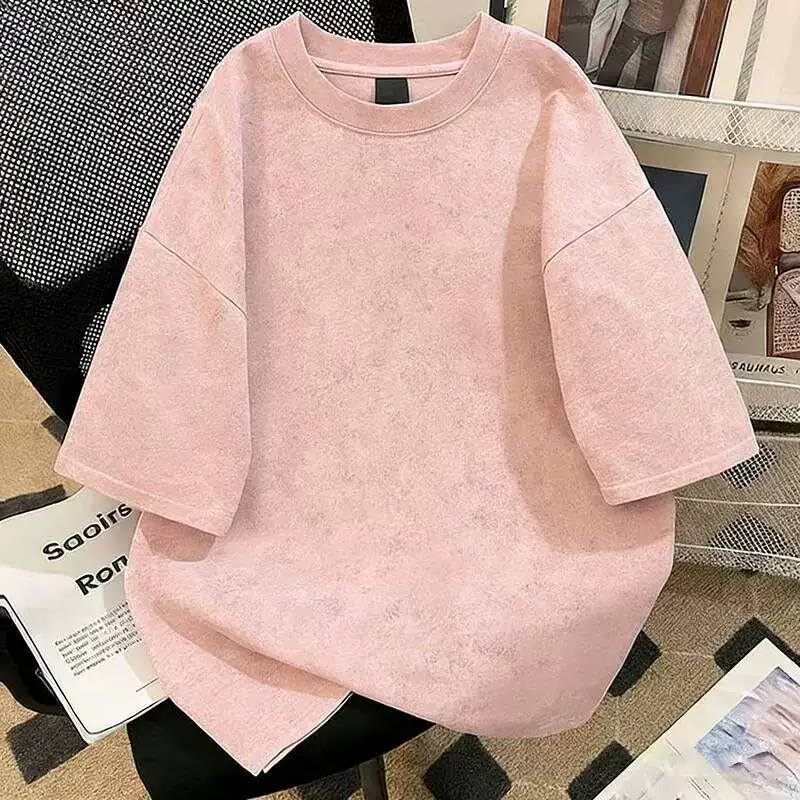 Кролик, футболка с коротким рукавом, летняя хлопковая одежда, полицейский, новая коллекция, западный стиль