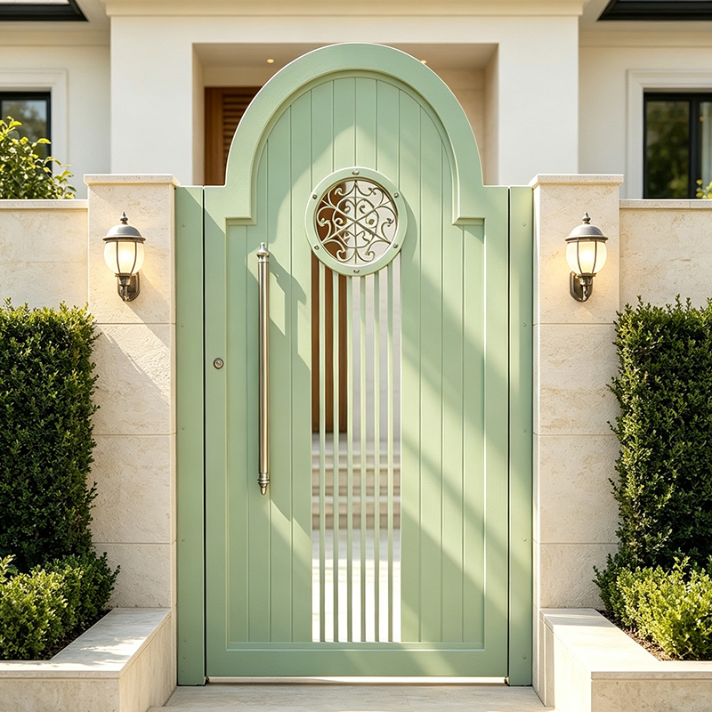 Aluminum Alloy Courtyard Garden Wrought Iron Homestay Arch Aluminum Alloy Villa Yard Door Rural Outdoor Small Yard Fence Gate Aluminum Alloy Courtyard Garden Wrought Iron Homestay Arch Aluminum Alloy Villa Yard Door Rural Outdoor Small Yard Fence Gate