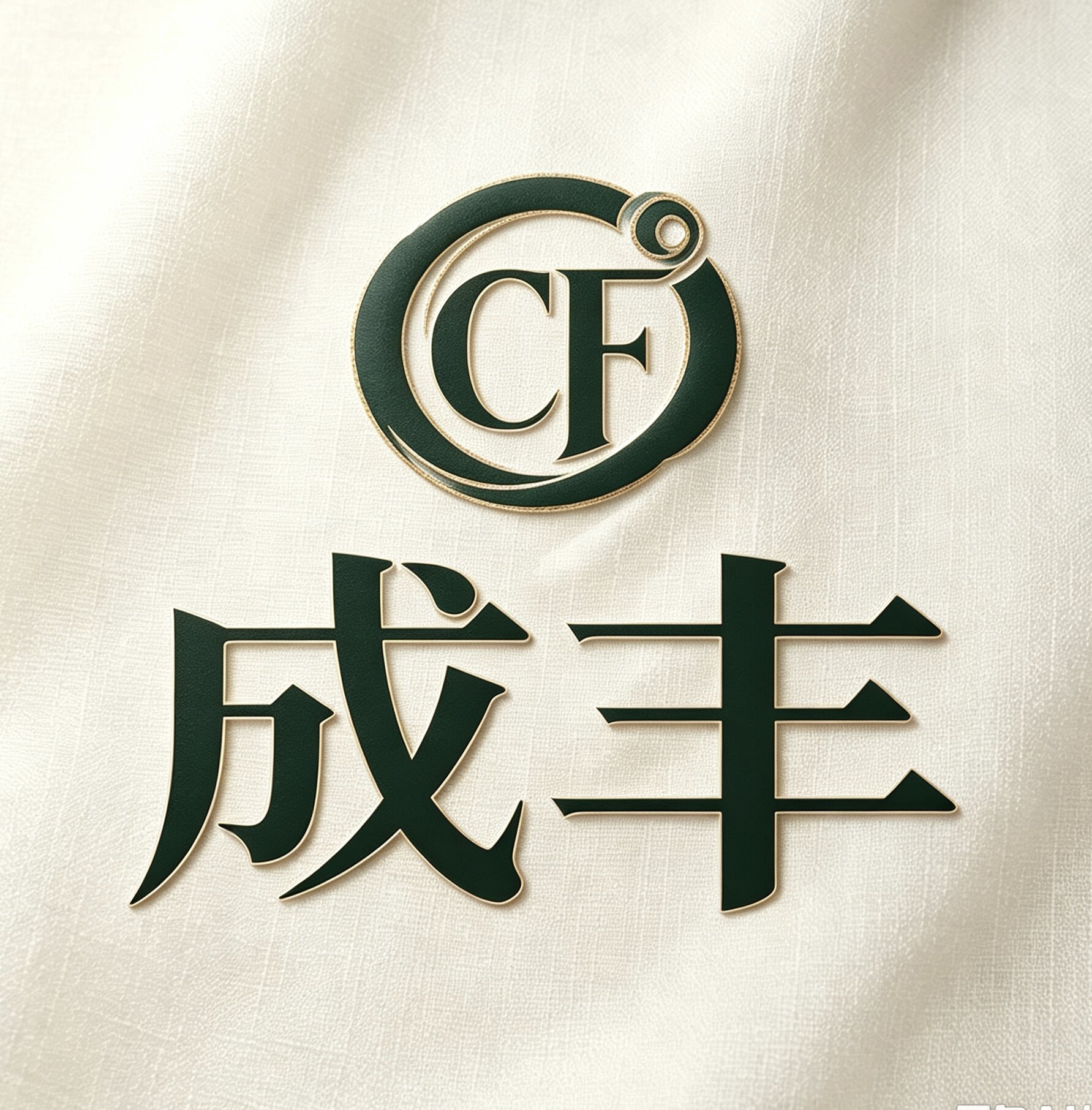 成丰墙布厂的LOGO