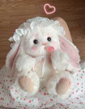Material Kit]Lop-Eared Rabbit Plush Toy | Sanqian Is a Cat Original DIY Material Kit
