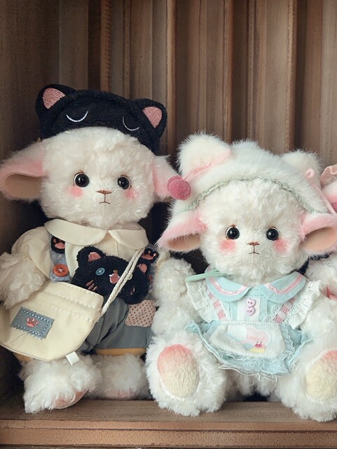 [Original Genuine Product]Three Thousand Is a Cat-Themed Handmade Doll, a Cute Little Sheep, Gift-Ready in a Box, Jointed Doll